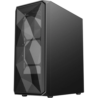  Корпус Оклик OCC-MD303 черный без БП ATX 6x120mm 2xUSB2.0 1xUSB3.0 audio bott PSU 
