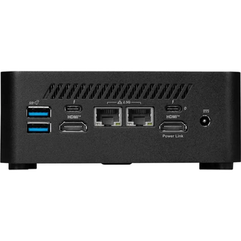  Неттоп MSI Cubi Nuc 1M-045XRU (9S6-B0B111-045) Intel Core 3 100U, DDR5 8ГБ, 512ГБ(SSD), Intel HD Graphics 630, noOS, черный 