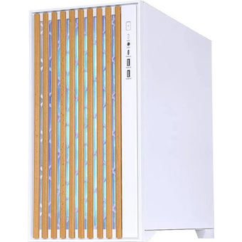  Корпус Formula TimberLine T0 белый без БП mATX 6x120mm 6x140mm 2xUSB3.0 audio 