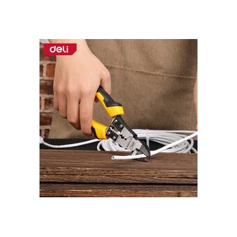  Плоскогубцы Deli DL102008 200мм, сталь Cr-V 