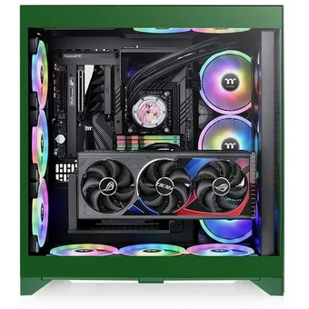  Корпус Thermaltake CTE E660MX Racing зеленый (CA-1Y3-00MCWN-01) без БП E-ATX 11x120mm 4x140mm 2xUSB3.0 audio bott PSU 