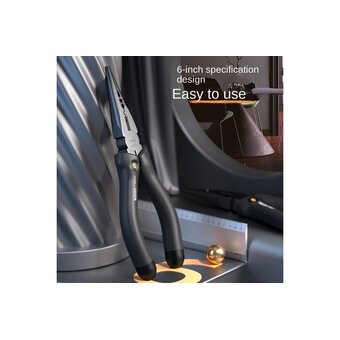  Длиногубцы Deli Home Series Black HT2106 160мм 