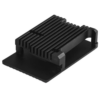  Корпус ACD RA460 Black Metal Aluminum Case for Raspberry Pi 3B/3B+ 