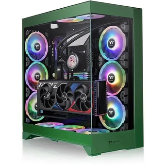  Корпус Thermaltake CTE E660MX Racing зеленый (CA-1Y3-00MCWN-01) без БП E-ATX 11x120mm 4x140mm 2xUSB3.0 audio bott PSU 