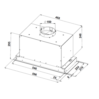  Вытяжка Konigin Altezza Black 60 