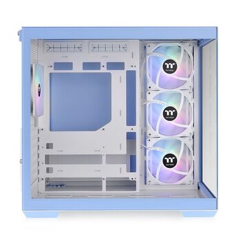  Корпус Thermaltake View 380 TG ARGB Hydrangea (CA-1Z2-00MFWN-00) синий без БП ATX 9x120mm 5x140mm 1x200mm 2xUSB3.0 audio bott PSU 