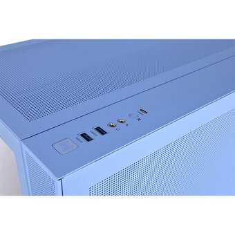  Корпус Thermaltake View 380 TG ARGB Hydrangea (CA-1Z2-00MFWN-00) синий без БП ATX 9x120mm 5x140mm 1x200mm 2xUSB3.0 audio bott PSU 