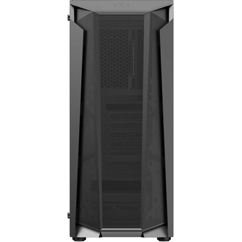  Корпус Оклик OCC-MD302 черный без БП ATX 6x120mm 2xUSB2.0 1xUSB3.0 audio bott PSU 