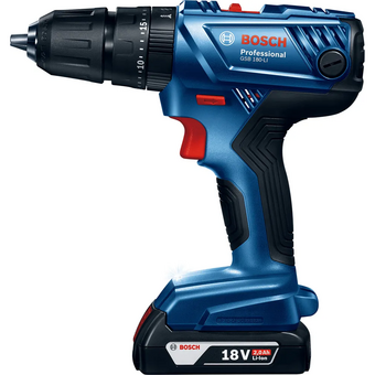  Дрель-шуруповерт Bosch GSB 180-LI (06019F8307) ударная 2Ач, с двумя аккумуляторами 