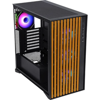  Корпус Formula TimberLine T0 черный без БП mATX 4x120mm 2xUSB3.0 1xUSB3.1 audio 