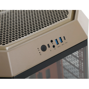  Корпус Thermaltake The Tower 300 Gravel (CA-1Y4-00SGWN-00) без БП mATX 7x120mm 5x140mm 2xUSB3.0 audio bott PSU 