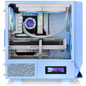  Корпус Thermaltake Ceres 330 TG ARGB Hydrangea (CA-1Y2-00MFWN-00) синий без БП ATX 3x140mm 2xUSB3.0 audio bott PSU 