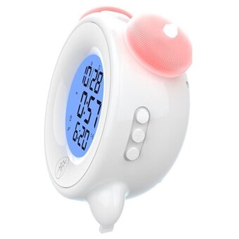  Часы-будильник RITMIX CAT-057 White 