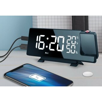  Радиочасы Soundmax SM-1523U чёрный 