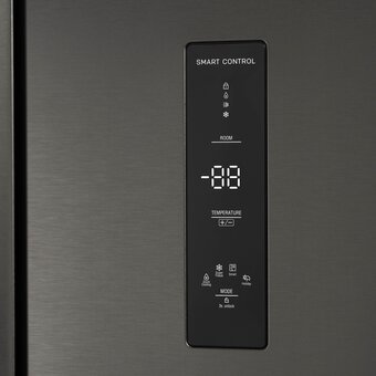  Холодильник Бирюса SBS 400 DI Темная нерж 