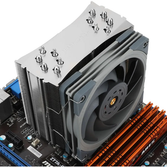  Кулер Thermalright Ultra-120-EX Rev.4 (Ultra-120-EX-Rev.4) Soc-AM5/AM4/1151/1200/2066/1700 4-pin 28.1dB Al 660gr Ret 