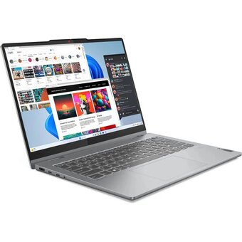  Ноутбук-трансформер Lenovo IdeaPad 5 14AHP9 (83DR005QRK) 14", OLED, AMD Ryzen 5 8645HS 4.3ГГц, 6 ядер, 16ГБ LPDDR5x, 512ГБ SSD, AMD Radeon 760M, No OS 