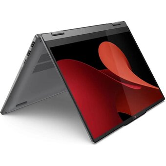  Ноутбук-трансформер Lenovo IdeaPad 5 14AHP9 (83DR005QRK) 14", OLED, AMD Ryzen 5 8645HS 4.3ГГц, 6 ядер, 16ГБ LPDDR5x, 512ГБ SSD, AMD Radeon 760M, No OS 