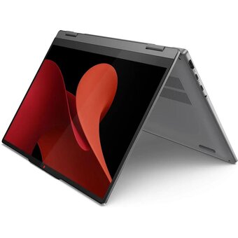  Ноутбук-трансформер Lenovo IdeaPad 5 14AHP9 (83DR005QRK) 14", OLED, AMD Ryzen 5 8645HS 4.3ГГц, 6 ядер, 16ГБ LPDDR5x, 512ГБ SSD, AMD Radeon 760M, No OS 