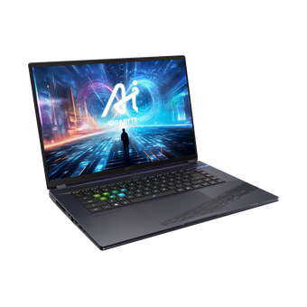  Ноутбук GIGABYTE Aorus 16X (9KG-43KZC54SD) Core i7-13650HX/16Gb/SSD1Tb/RTX4060 8Gb/16.0"/IPS/WQXGA/Dos/gray 