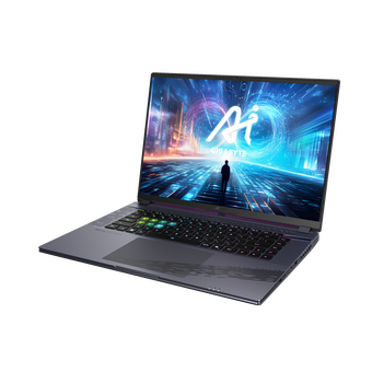  Ноутбук GIGABYTE Aorus 16X (9KG-43KZC54SD) Core i7-13650HX/16Gb/SSD1Tb/RTX4060 8Gb/16.0"/IPS/WQXGA/Dos/gray 