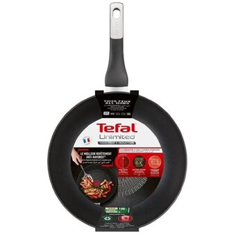  Сковорода-вок Tefal Unlimited G2551972 28см черный 