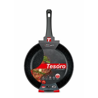  Сковорода Tesoro Florence Induction 28 black 