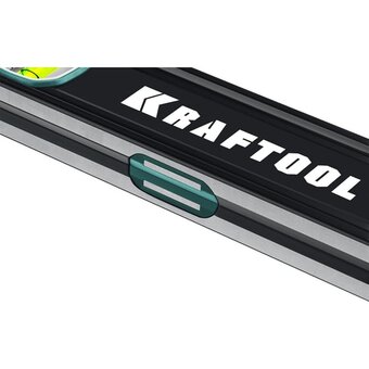  Уровень пузырьковый Kraftool 34988-100 3глаз. магнит. черный/зеленый 