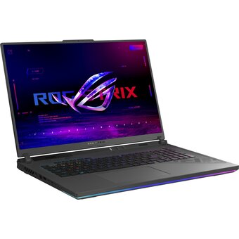  Ноутбук ASUS ROG Strix G18 G814JIR-N6091 (90NR0ID6-M004Z0) Intel Core i9 14900HX 1600MHz/18"/2560x1600/32GB/1024GB SSD/NVIDIA GeForce RTX 4070 8GB/DOS 