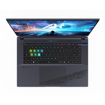  Ноутбук Gigabyte Aorus 16X (9SG-43KZC54SH) i7 13650HX/16Gb/SSD1Tb/RTX4070 8Gb/16"/IPS/QHD+/W11H/grey 