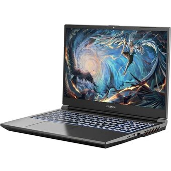  Ноутбук Colorful Evol X15 AT 23H1-HD55D16512A-G-RU-KA (A10205400041) Intel Core i5-12500H/16Gb/SSD512Gb/RTX 4050 6G/15.6"/IPS/FHD/144Hz/Win11/Grey 