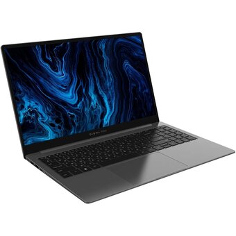  Ноутбук DIGMA Pro Sprint N (DN15R5-8DXW05) 15.6", 2024, IPS, AMD Ryzen 5 5500U 2.1ГГц, 6 ядер, 8ГБ DDR4, 512ГБ SSD, AMD Radeon, Win11 Pro 