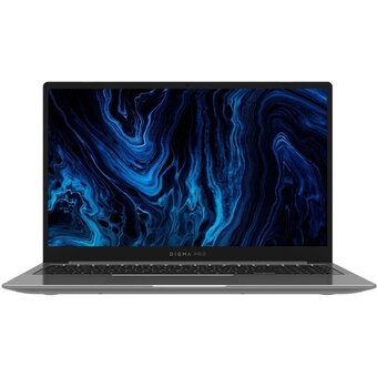  Ноутбук DIGMA Pro Sprint N (DN15R5-8DXW05) 15.6", 2024, IPS, AMD Ryzen 5 5500U 2.1ГГц, 6 ядер, 8ГБ DDR4, 512ГБ SSD, AMD Radeon, Win11 Pro 