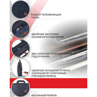 Cумка для ноутбука Lamark L247 Blue 17.3" 