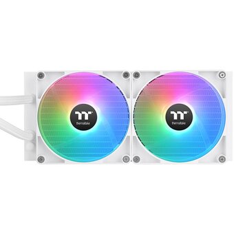  СВО Thermaltake TH280 V2 Snow ARGB (CL-W377-PL14SW-A) Soc-AM5/AM4/1151/1200/1700 белый 4-pin 34.7dB Al+Cu Ret 