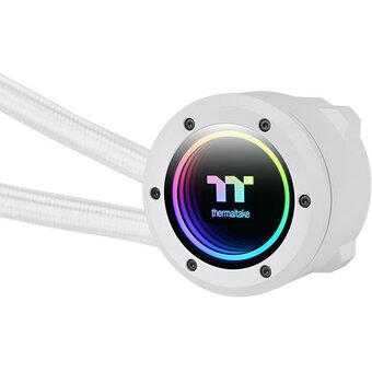  СВО Thermaltake TH280 V2 Snow ARGB (CL-W377-PL14SW-A) Soc-AM5/AM4/1151/1200/1700 белый 4-pin 34.7dB Al+Cu Ret 