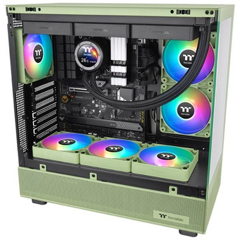  Вентилятор Thermaltake CT120 Sync Matcha ARGB зеленый (CL-F202-PL12MG-A) 4-pin 25.8dB Ret 
