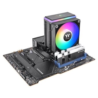  Кулер Thermaltake Astria 400 ARGB (CL-P120-CA12SW-A) Soc-AM5/AM4/1151/1200/1700 черный Al+Cu 230W Ret 