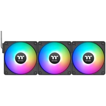  Вентилятор Thermaltake CT120 EX Sync реверсивный ARGB черный (CL-F192-PL12SW-A) 4-pin 31.2dB Ret 