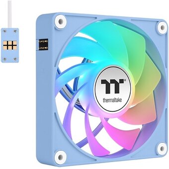  Вентилятор Thermaltake CT140 EX Sync Hydrangea реверсивный ARGB синий (CL-F199-PL14BU-A) 4-pin 32.8dB Ret 
