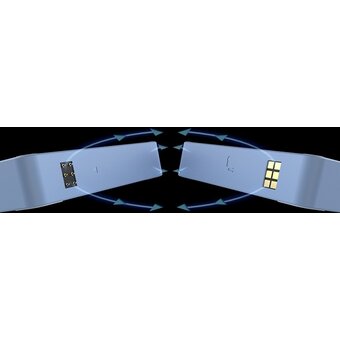  Вентилятор Thermaltake CT140 EX Sync Hydrangea реверсивный ARGB синий (CL-F199-PL14BU-A) 4-pin 32.8dB Ret 