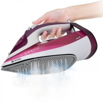  Утюг Vitek VT-8354 2600Вт фиолетовый/белый 