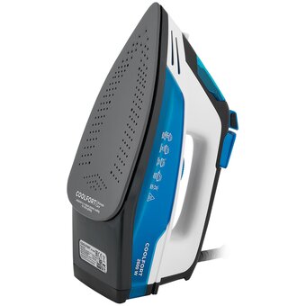 Утюг COOLFORT CF-3400 белый/черный/синий 