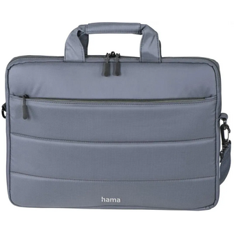  Сумка для ноутбука 13.3" HAMA Toronto 216567 серый/голубой 