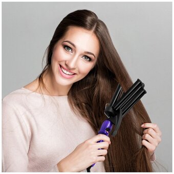  Стайлер KitFort КТ-3218 фиолетовый и черный 