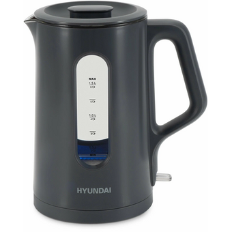  Электрочайник Hyundai HYK-G4508 серый/прозрачный 