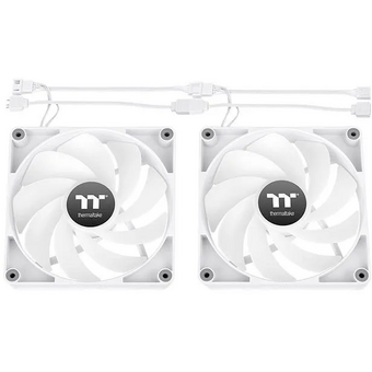  Вентилятор Thermaltake CT120 Sync реверсивный ARGB белый (CL-F175-PL12SW-A) 4-pin 31.2dB Ret 