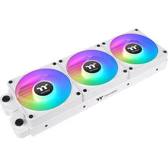  Вентилятор Thermaltake CT120 EX реверсивный ARGB белый (CL-F194-PL12SW-A) 4-pin 31.2dB Ret 