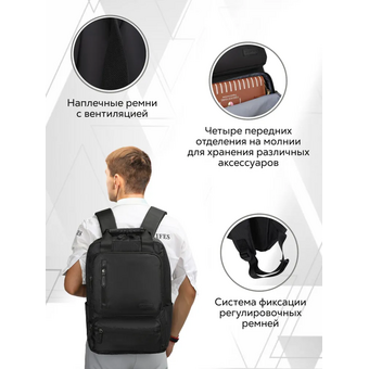  Рюкзак для ноутбука Lamark B175 Black 15,6" 