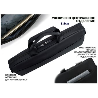  Cумка для ноутбука Lamark L217 Black 17.3" 